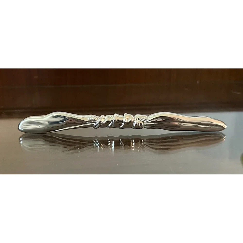 Sterling Silver Bow Design Comb‎ Cover Holder Unmarked